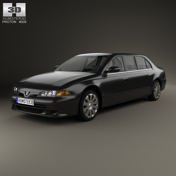 PROTON PERDANA E LIMOUSINE  źródło 3docean.net