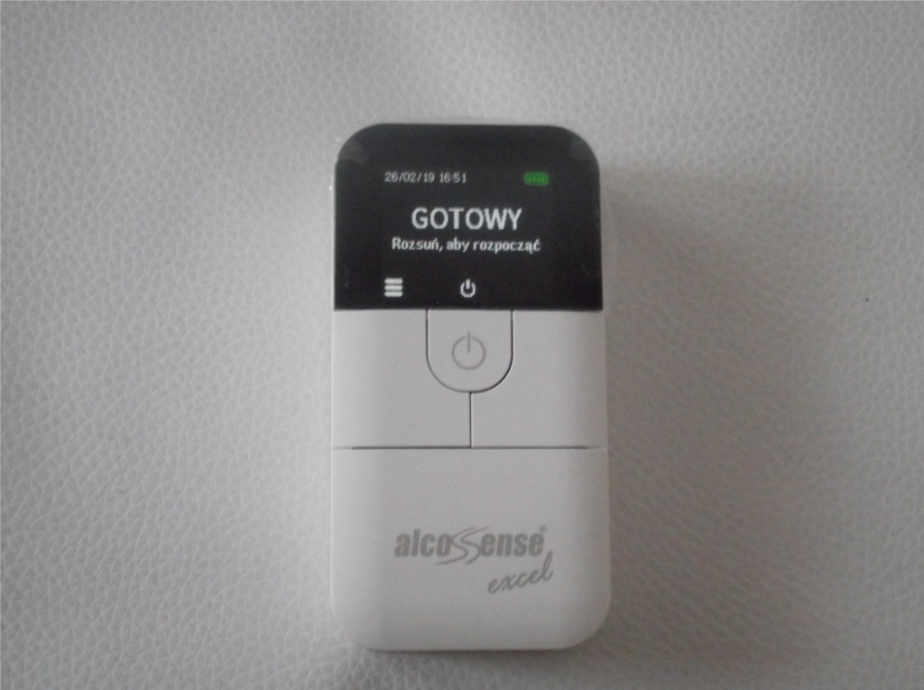 alkomat cyfrowy Alcosense Excel - www.motorewia.pl Zdjęcia własne 