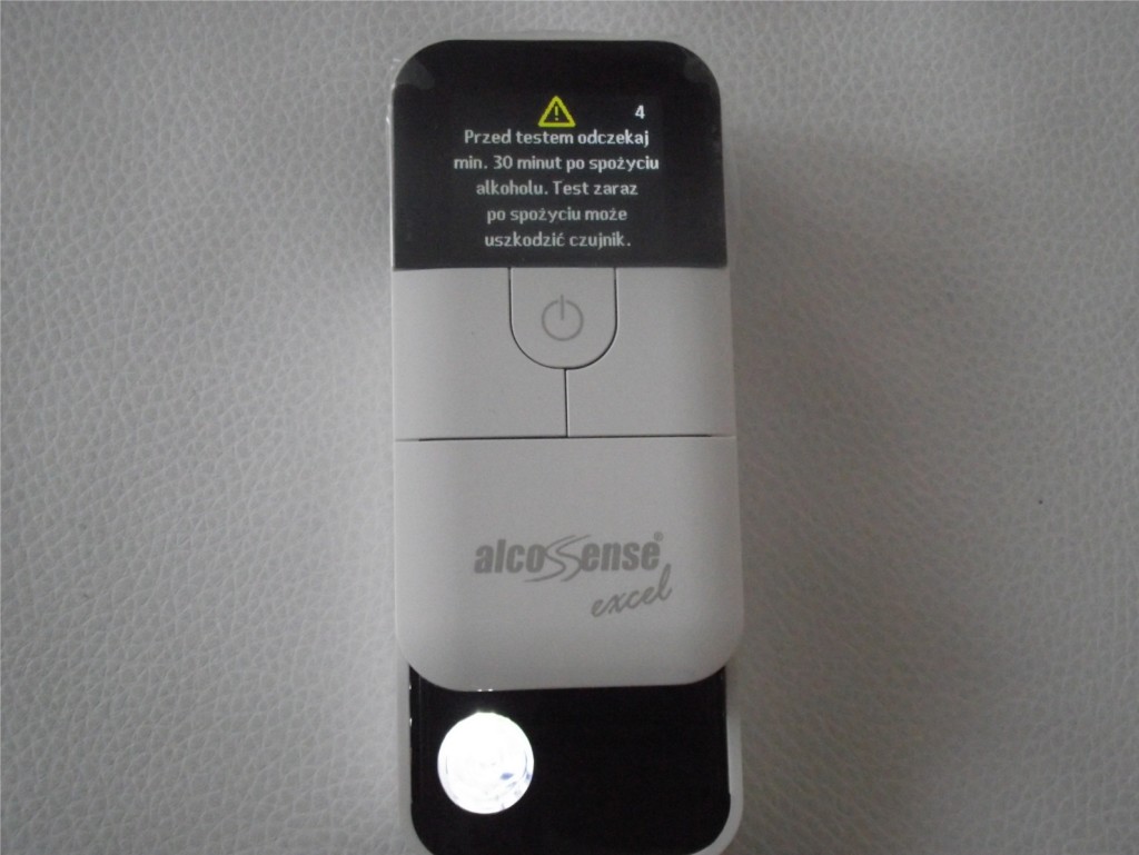 alkomat cyfrowy Alcosense Excel - www.motorewia.pl Zdjęcia własne 
