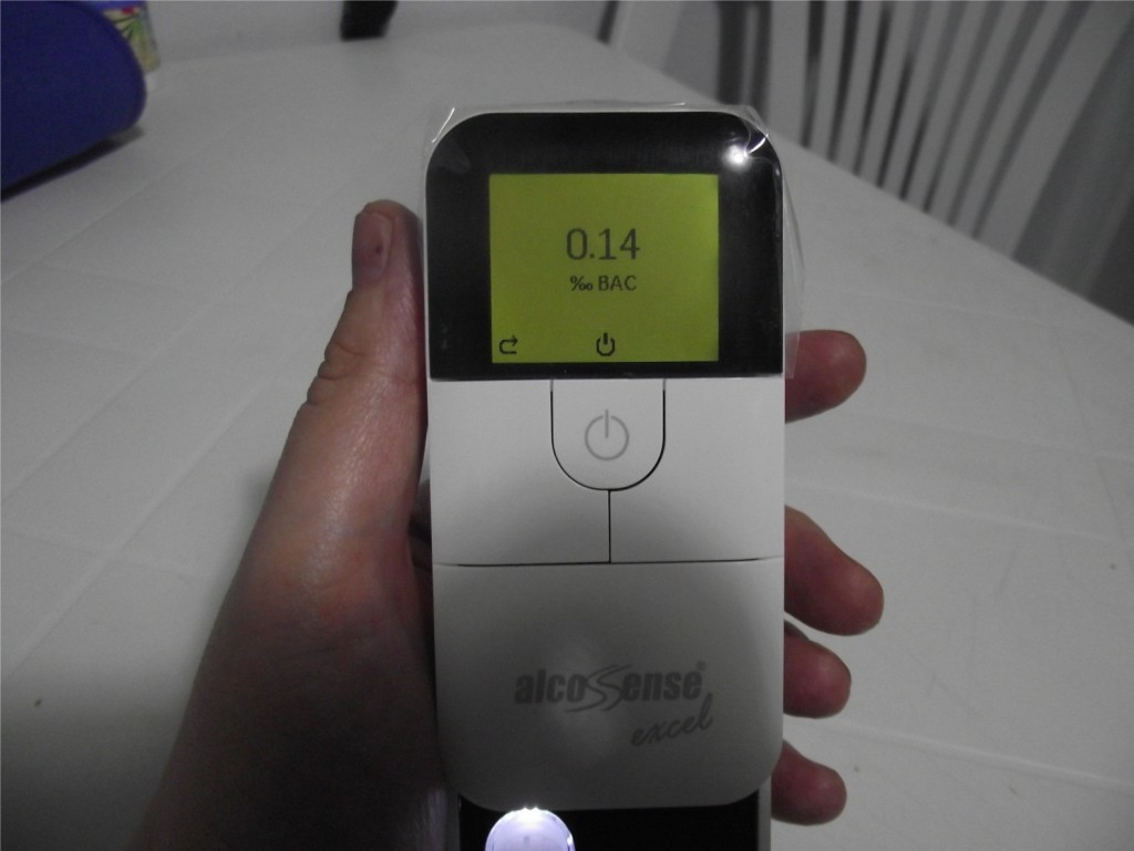 alkomat cyfrowy Alcosense Excel - www.motorewia.pl Zdjęcia własne