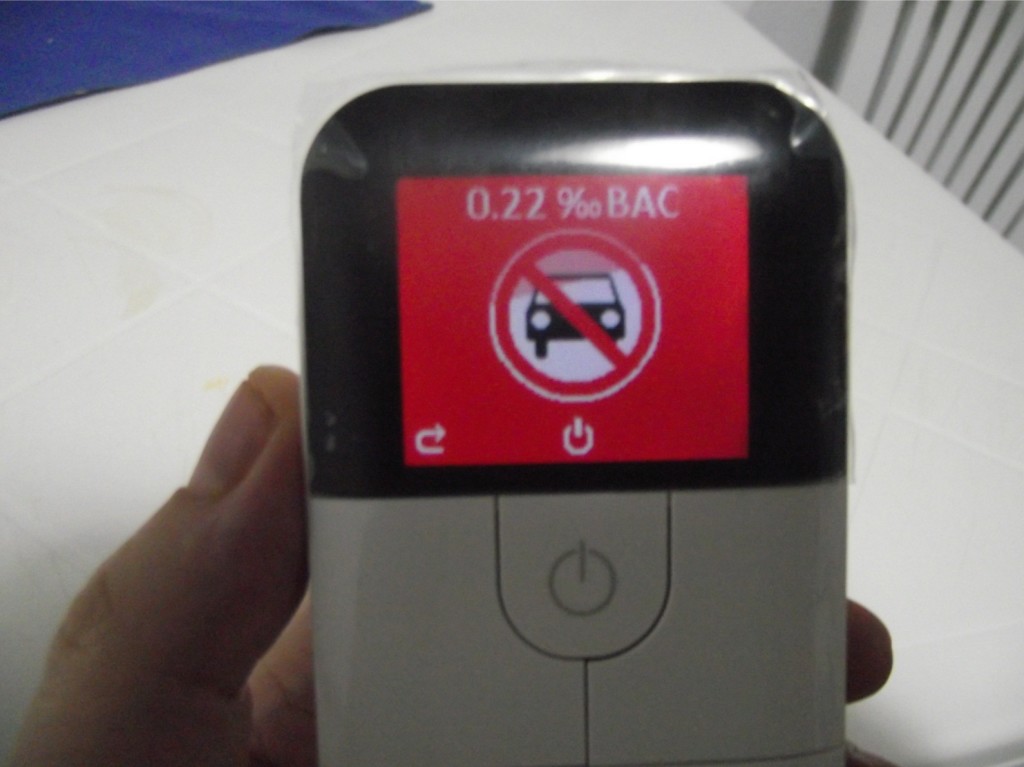 alkomat cyfrowy Alcosense Excel - www.motorewia.pl Zdjęcia własne