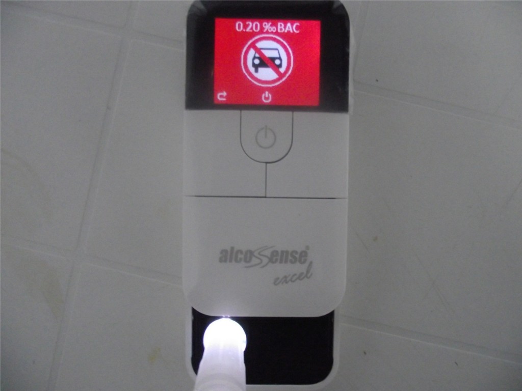 alkomat cyfrowy Alcosense Excel - www.motorewia.pl Zdjęcia własne