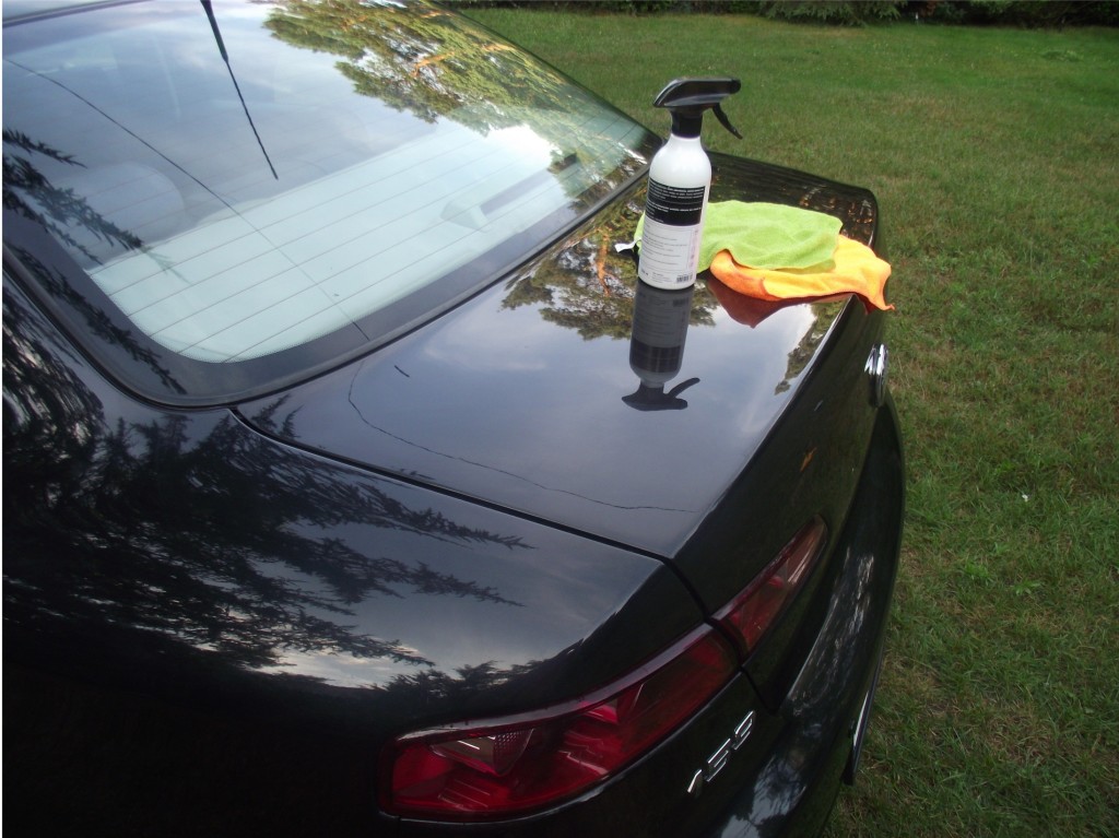 Alfa Romeo 159 i SunnyCar Quick Detailer w akcji 