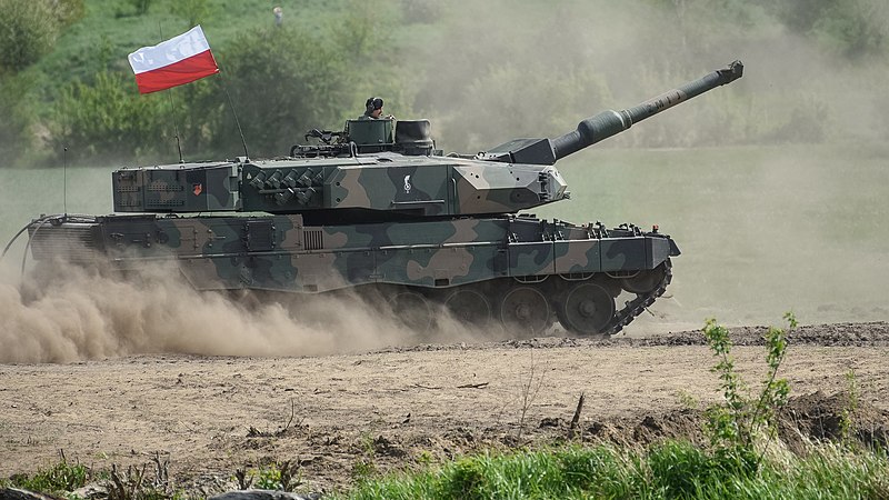 Czolgi Leopard2 Niemcy Ukraina Gov.pl, CC BY 3.0 PL , via Wikimedia Commons