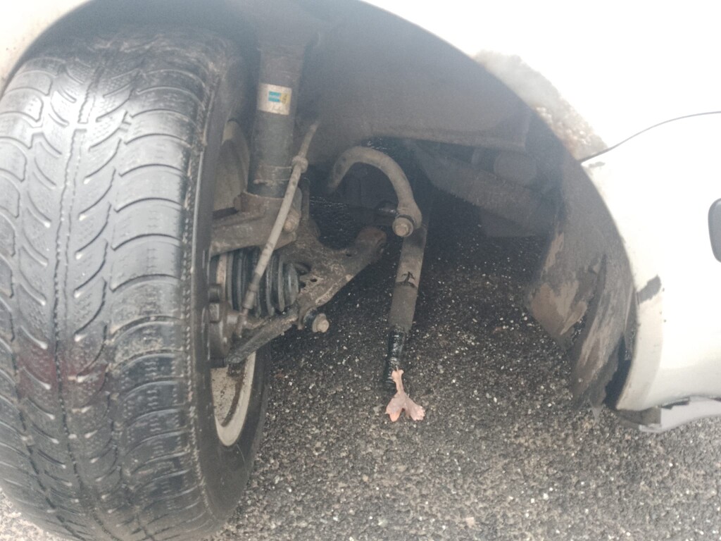 Wyrwanie koła w trakcie jazdy - urwane koło w trakcie jazdy autor Michał Lisiak