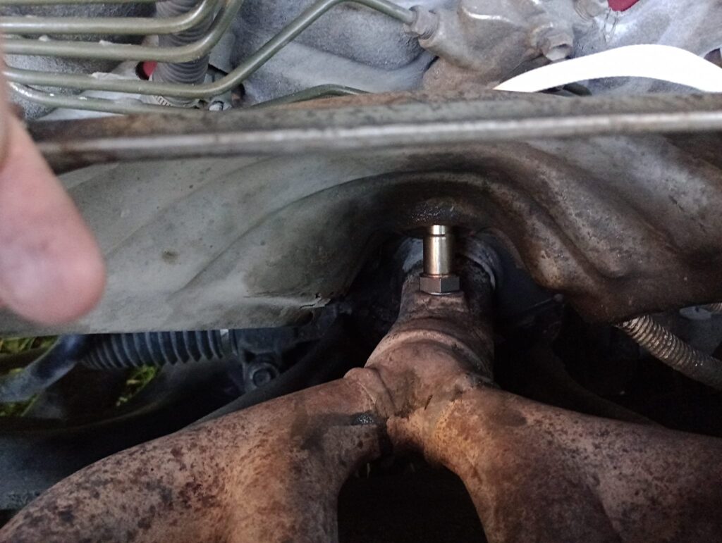 Sonda lambda w kolektorze, wymiana sondy lambda