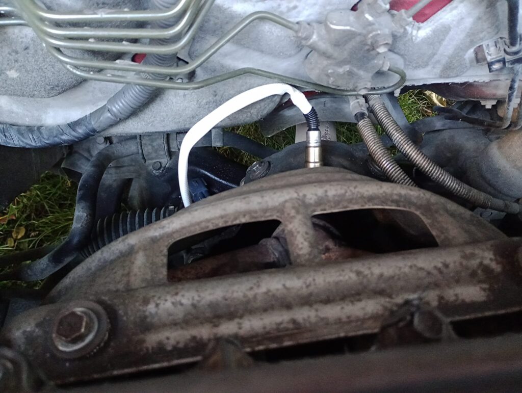 Wymiana sondy lambda, wymieniona sonda lambda, wkręć sondę lambda