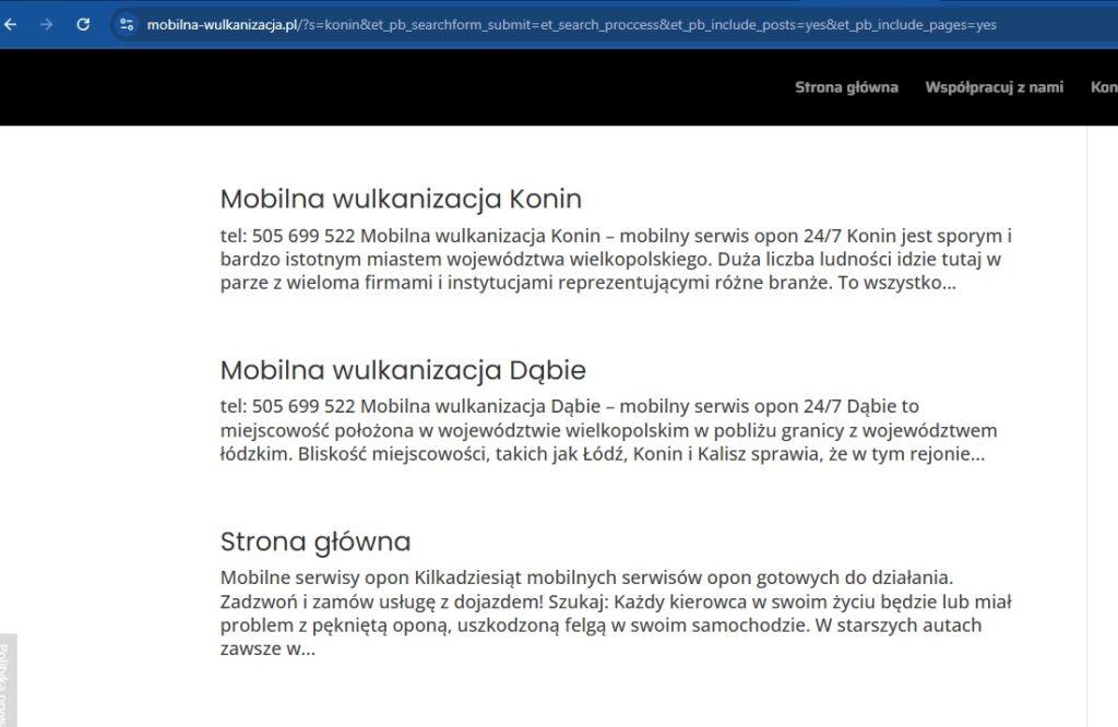 jak szybko znaleźć mobilną wulkanizację