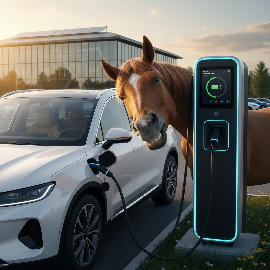 straty przy ładowaniu auta elektrycznego