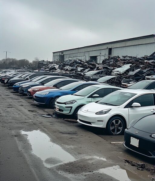 Złomowanie auta elektrycznego cena